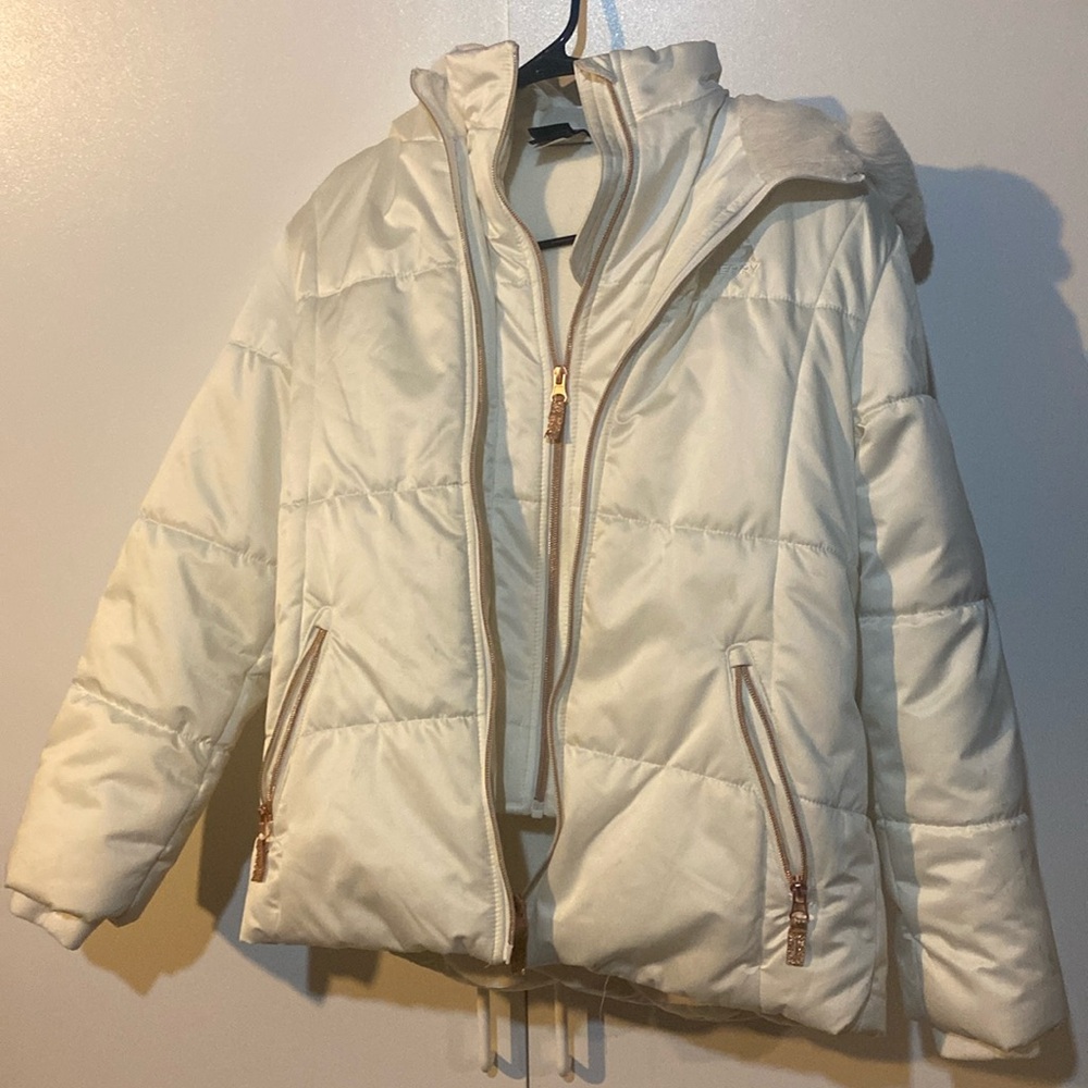 Girls off white Gerry winter jacket
